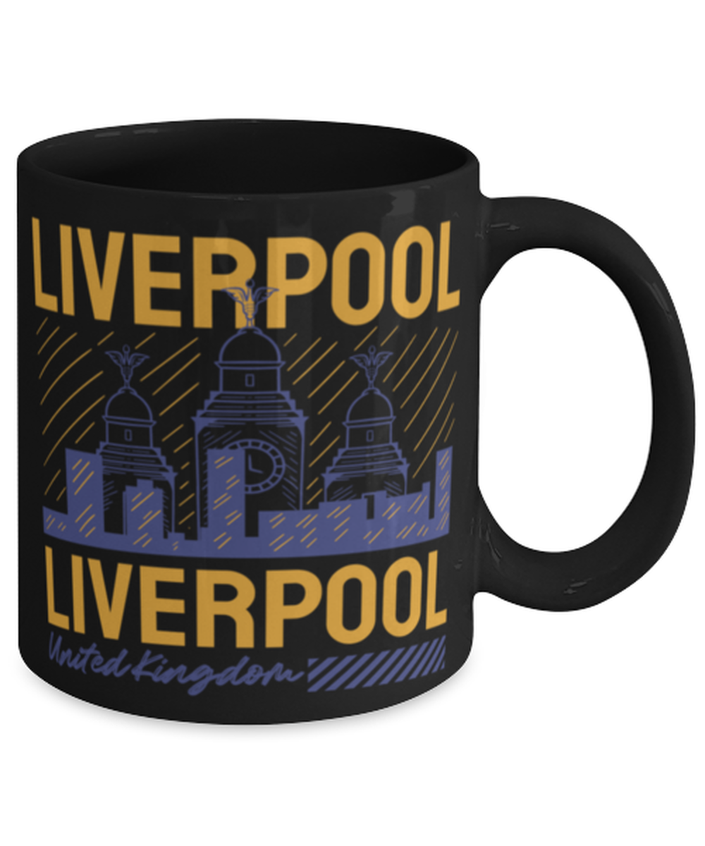 Liverpool, black Coffee Mug, Coffee Cup 11oz. Model 60082