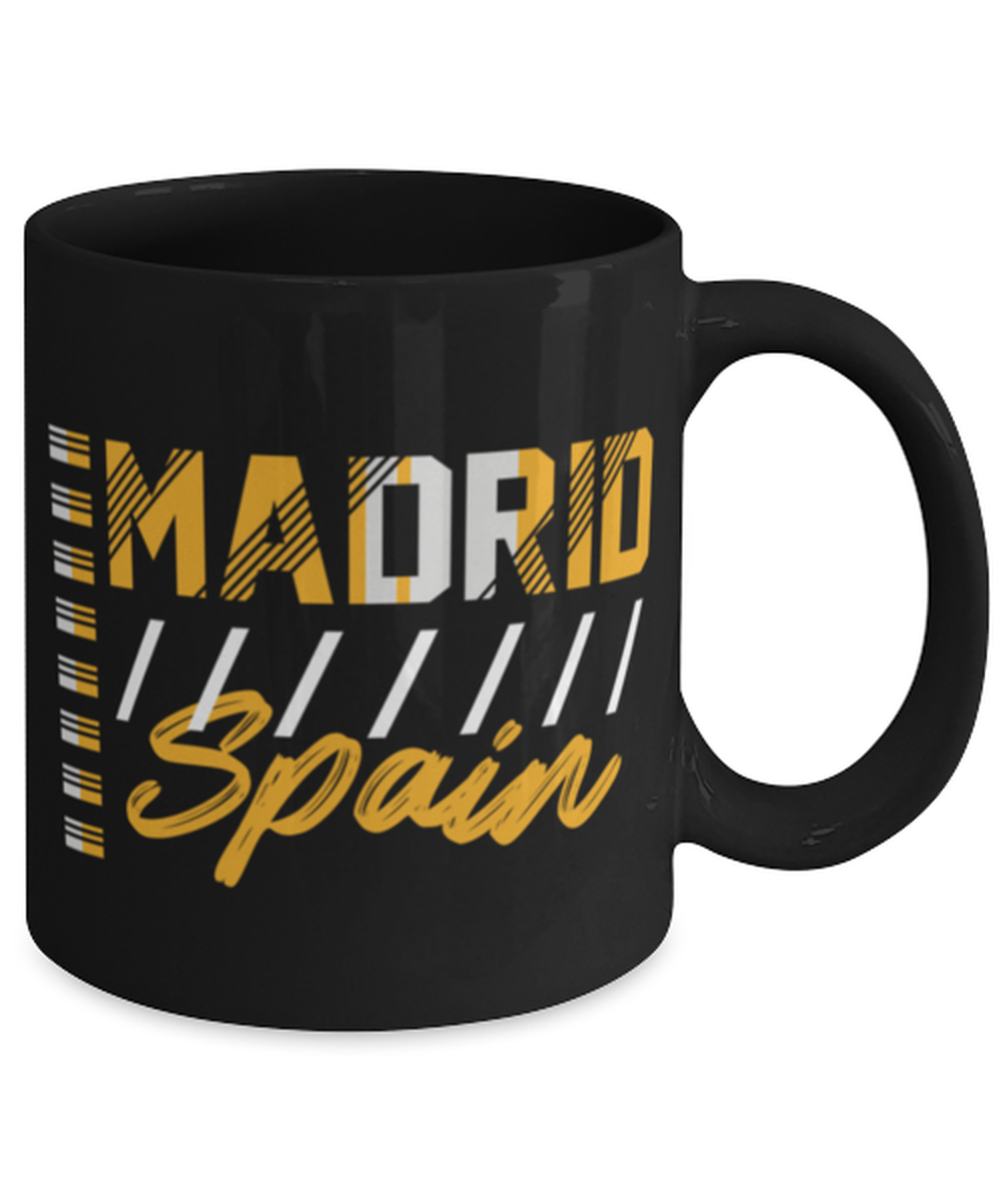 Madrid, black Coffee Mug, Coffee Cup 11oz. Model 60082