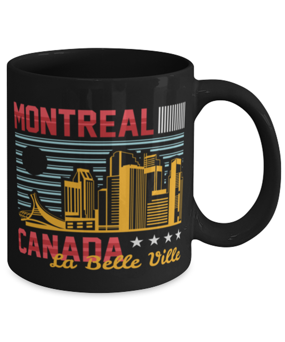 Montreal, black Coffee Mug, Coffee Cup 11oz. Model 60082