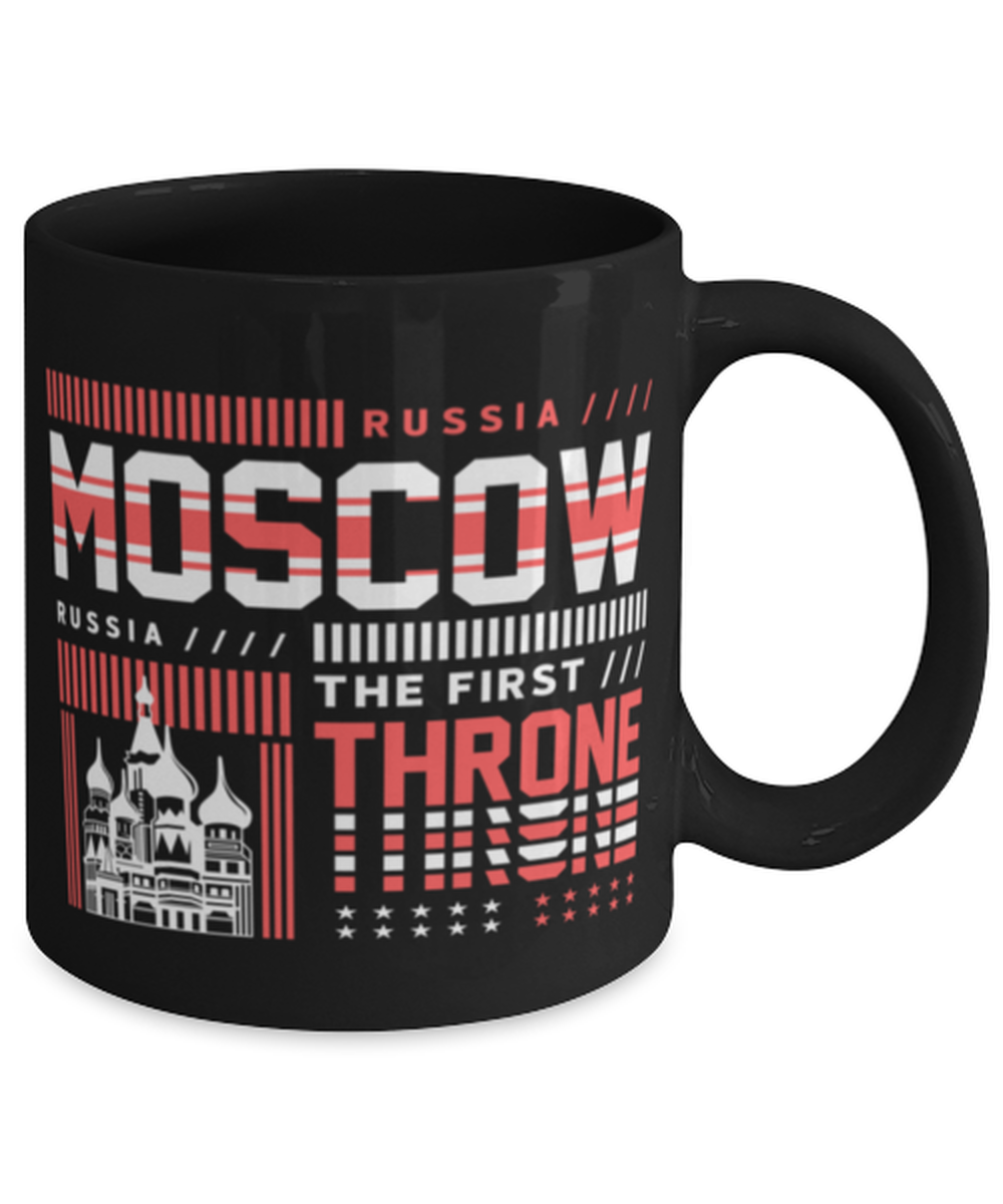 Moscow, black Coffee Mug, Coffee Cup 11oz. Model 60082