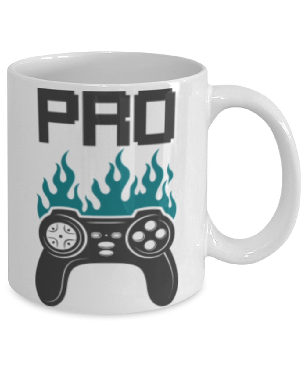 pro gaming, white Coffee Mug, Coffee Cup 11oz. Model 60089