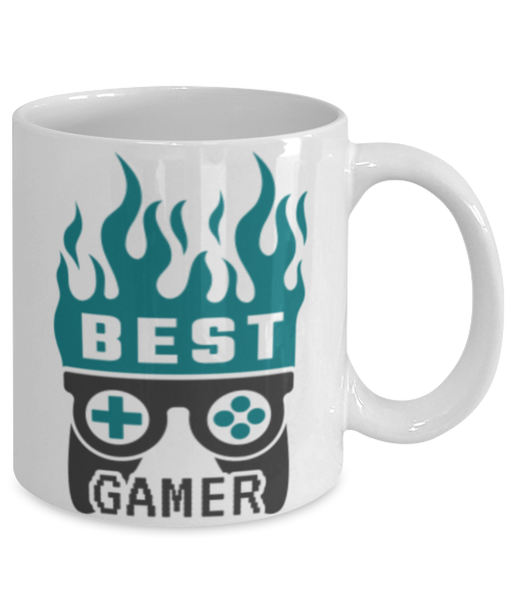 Best Gamer, white Coffee Mug, Coffee Cup 11oz. Model 60089