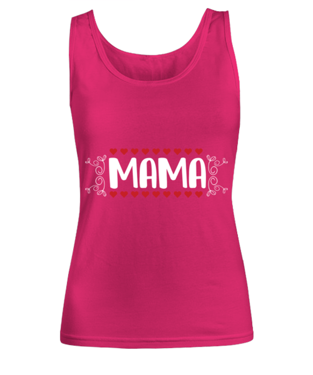 MAMA, heliconia Women's Tank Top. Model 60045