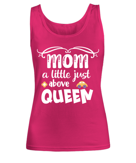 Mom a little just above queen, heliconia Women's Tank Top. Model 60045