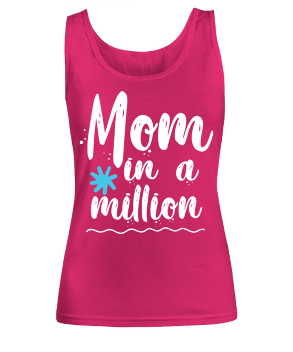 Mom in a million1, heliconia Women's Tank Top. Model 60045
