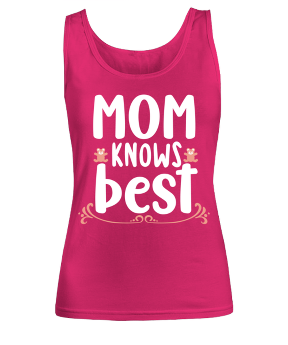Mom knows best, heliconia Women's Tank Top. Model 60045