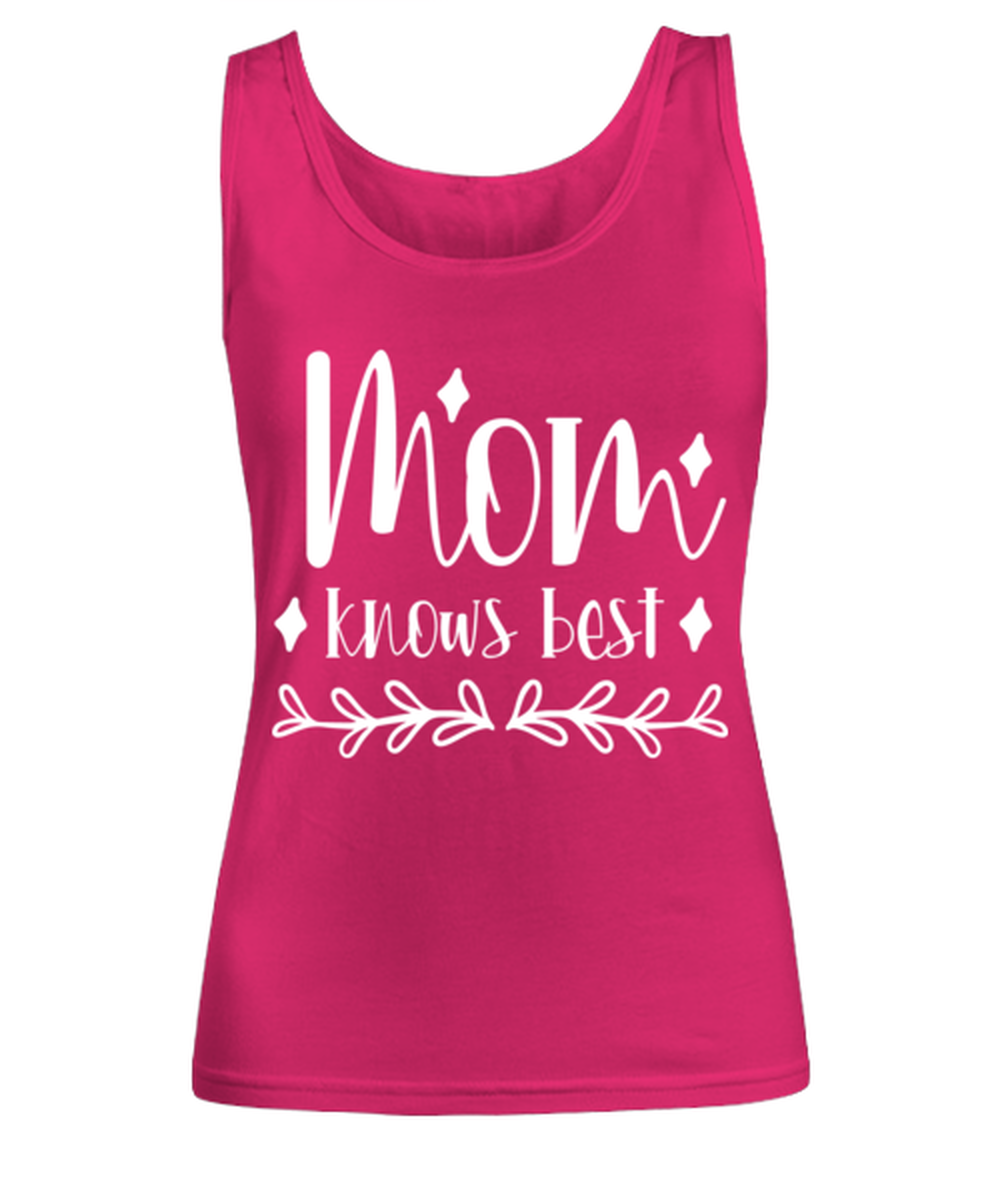 Mom knows best1, heliconia Women's Tank Top. Model 60045