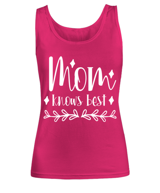 Mom knows best1, heliconia Women's Tank Top. Model 60045