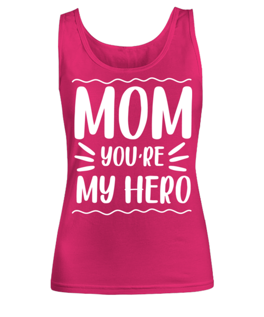 Mom you're my hero, heliconia Women's Tank Top. Model 60045