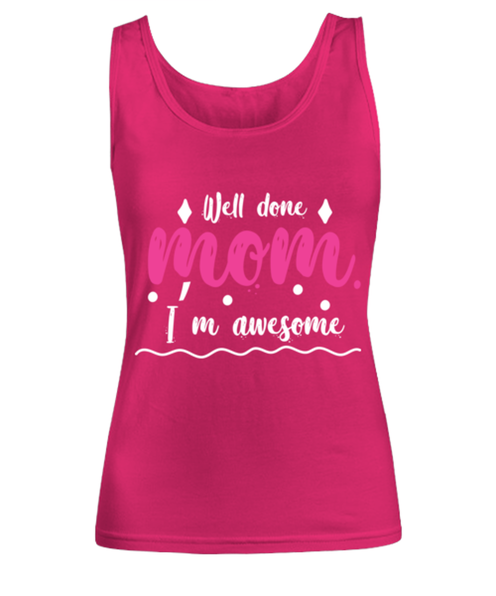 Well done mom1, heliconia Women's Tank Top. Model 60045