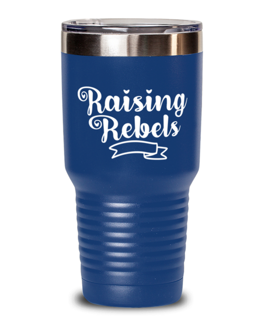 Raising Rebels, blue Tumbler 30oz. Model 60046