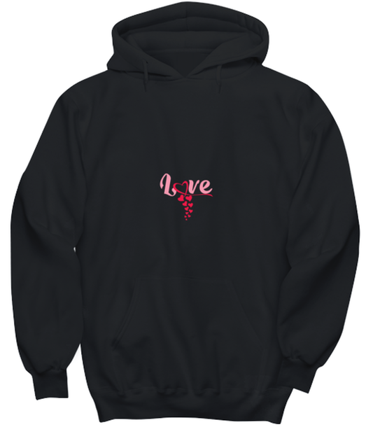 Love Balck Tumblr, black hoodie. Model 60056