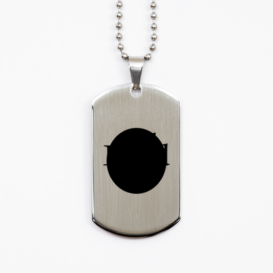 Oh Lord Save Us From Our Sins,  Silver Dog Tag Bracelet. Model 60061