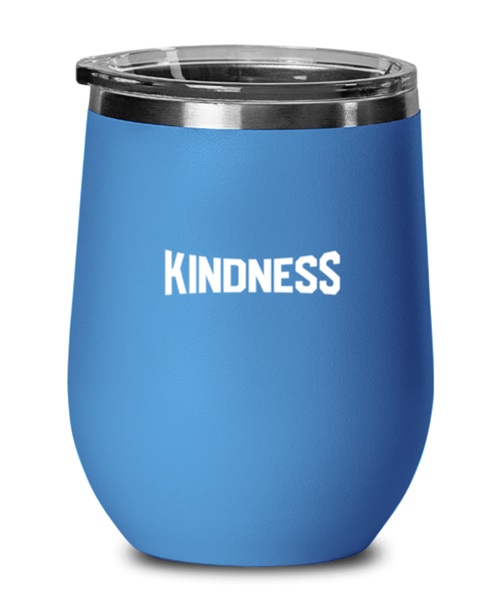 Kindness, blue drinkware metal glass. Model 60062