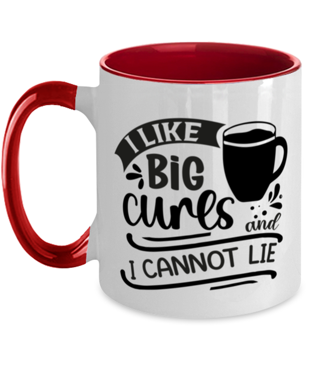 I like big curs and i cannot lie-01, red Two Tone Coffee Mug. Model 60066