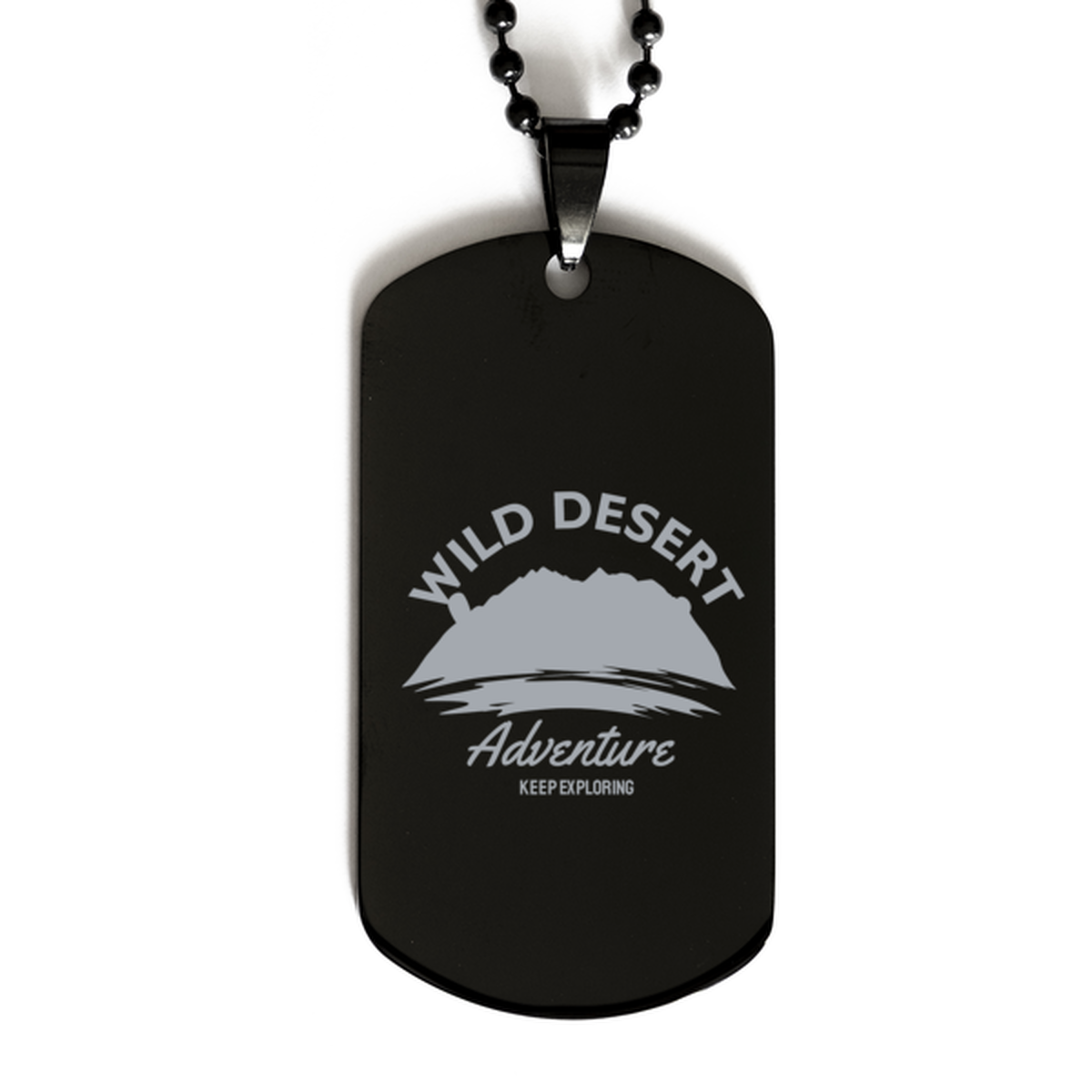 Wild Desert Adventure,  Black Dog Tag. Model 60068