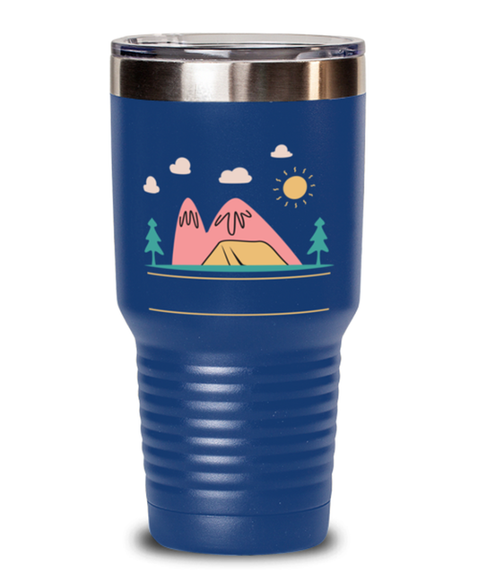 Campfire, blue Tumbler 30oz. Model 60071