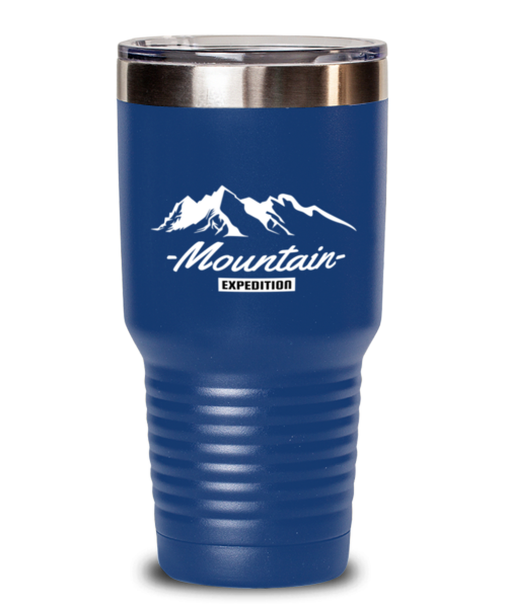 Mountain Expedition, blue Tumbler 30oz. Model 60071