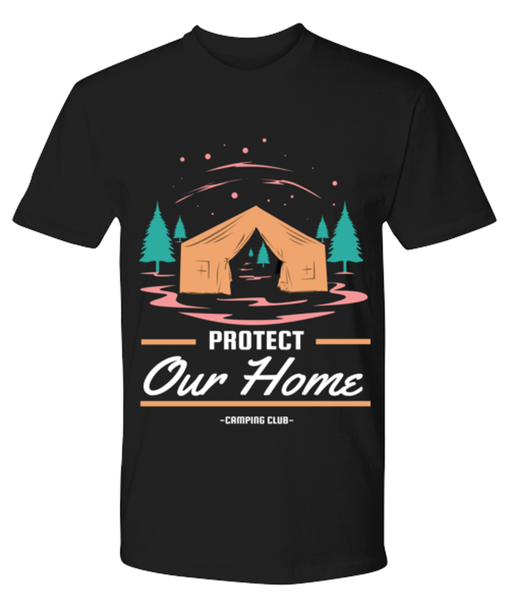 Protect Our Home, black Premium Tee. Model 60073