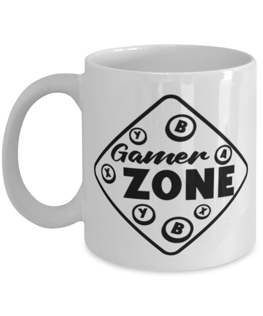 Gamer zone , white Coffee Mug, Coffee Cup 11oz. Model 60075