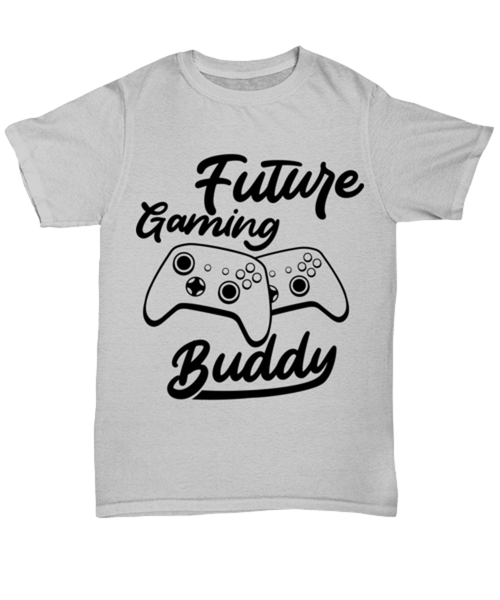 Future gaming buddy , ash Unisex Tee. Model 60077
