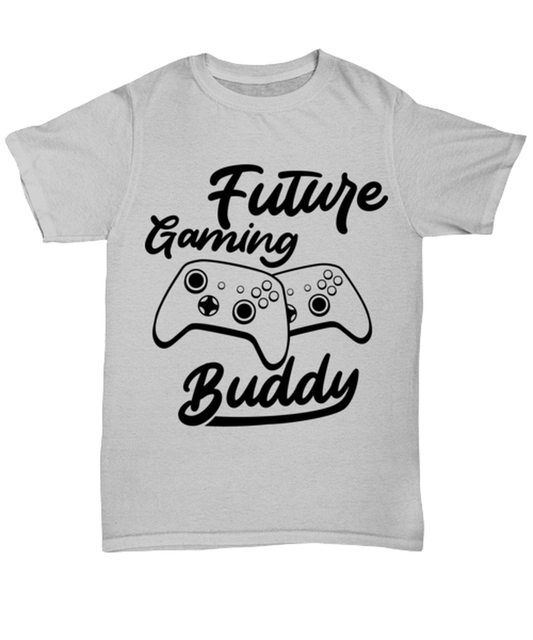 Future gaming buddy , ash Unisex Tee. Model 60077