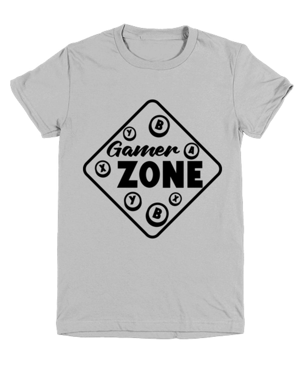 Gamer zone , ash Youth Tee. Model 60077