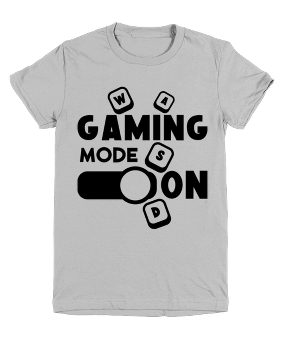 Gaming mode on , ash Youth Tee. Model 60077