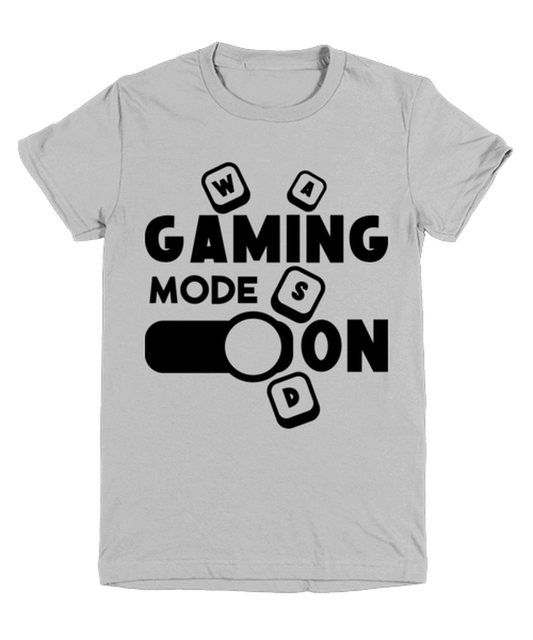 Gaming mode on , ash Youth Tee. Model 60077