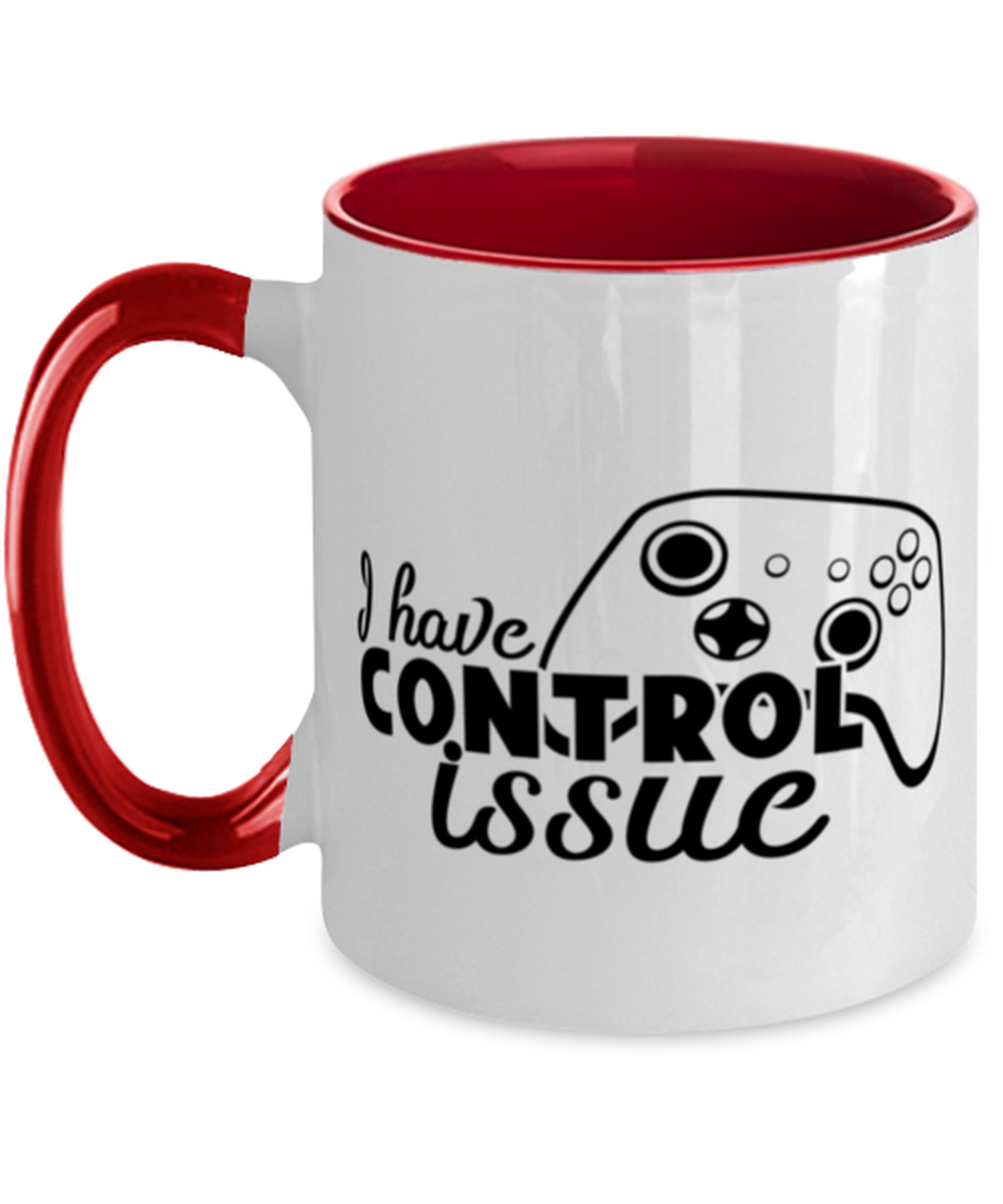 I have control issue , red Two Tone Coffee Mug. Model 60075