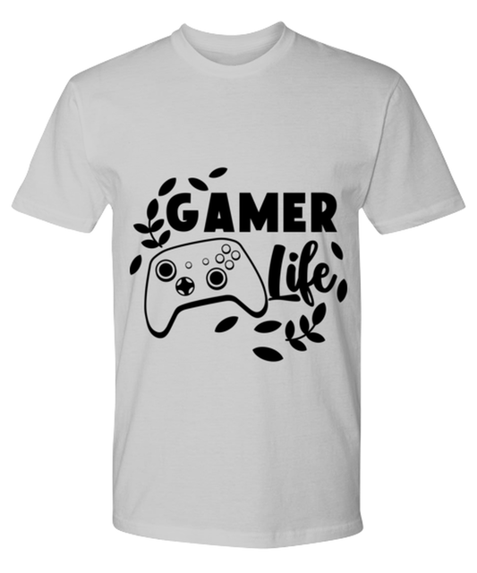 Gamer life , ash Premium Tee. Model 60077