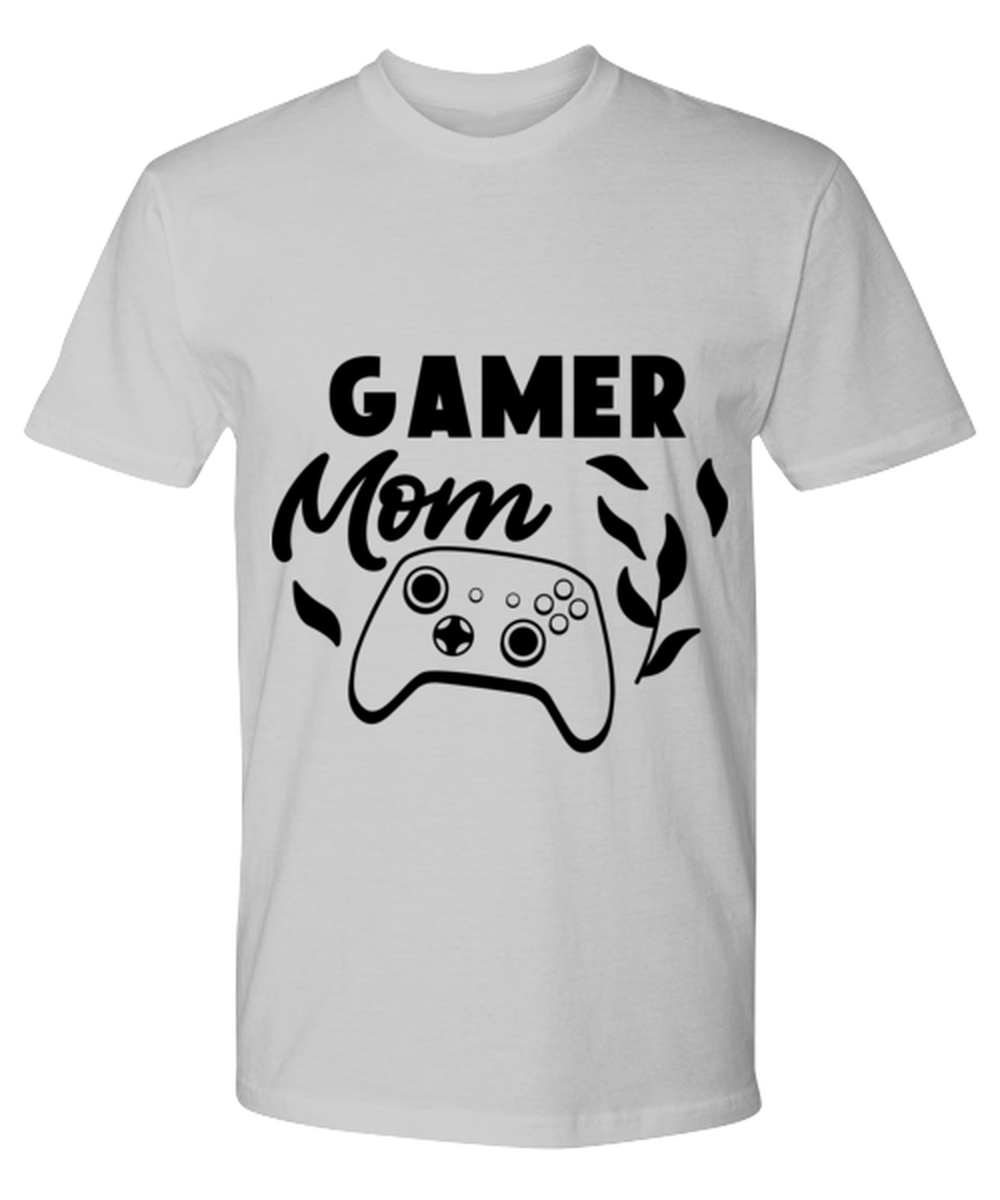 Gamer Mom , ash Premium Tee. Model 60077