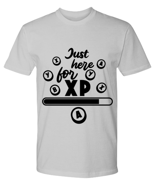 Just here for XP , ash Premium Tee. Model 60077