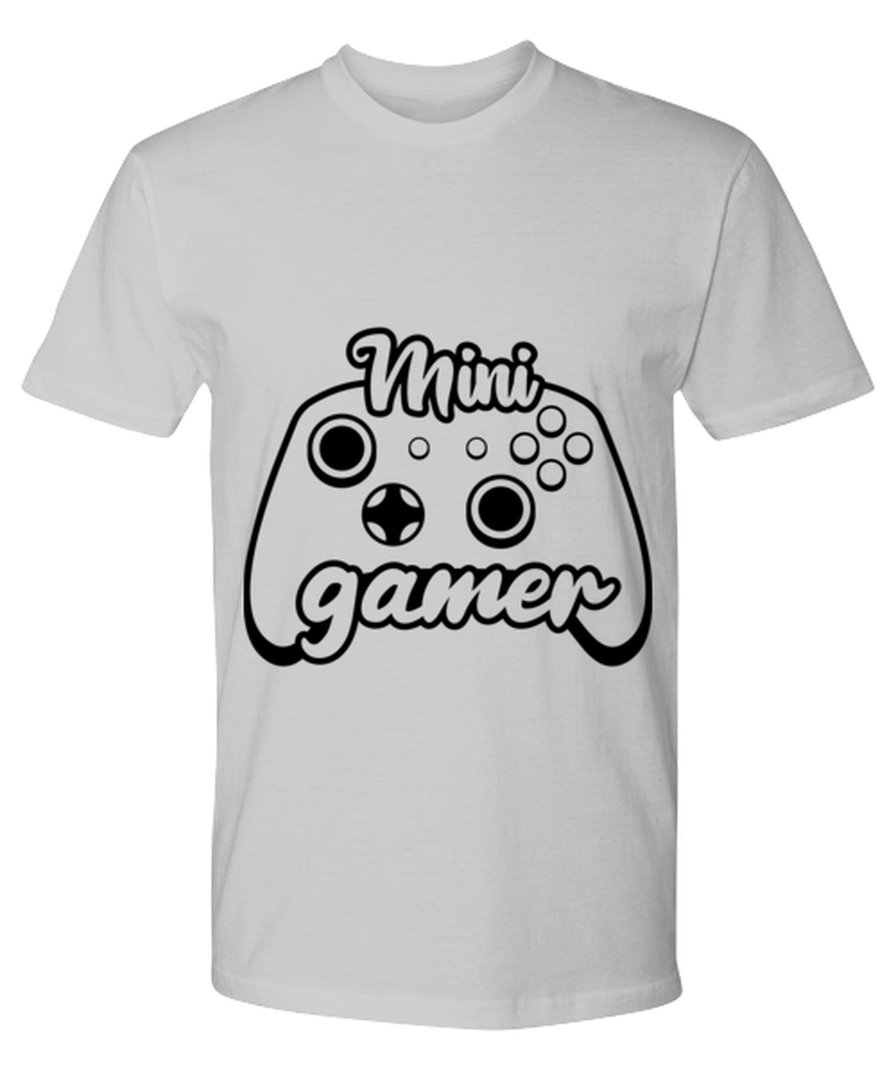Mini gamer , ash Premium Tee. Model 60077