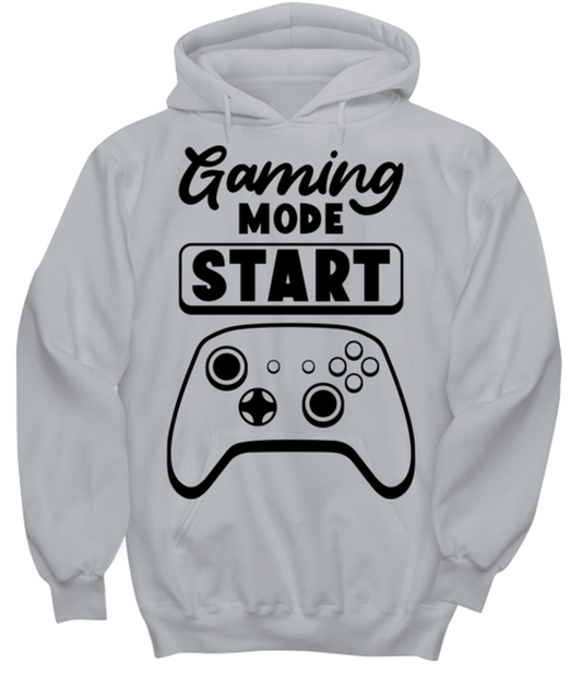 Gaming mode start , ash Hoodie. Model 60077