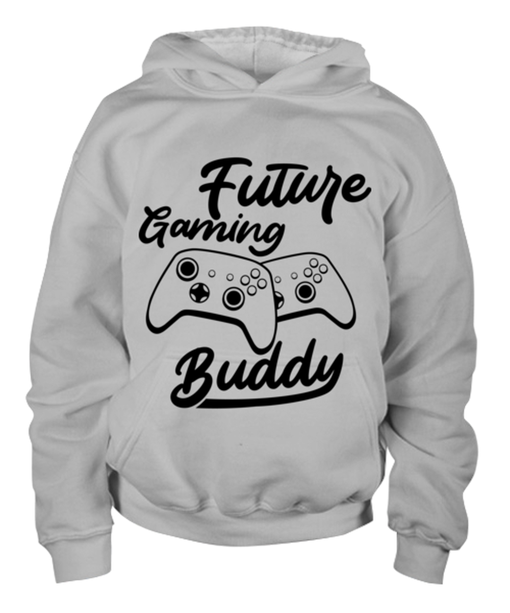 Future gaming buddy , ash Youth Hoodie. Model 60077