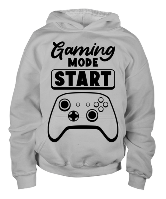 Gaming mode start , ash Youth Hoodie. Model 60077