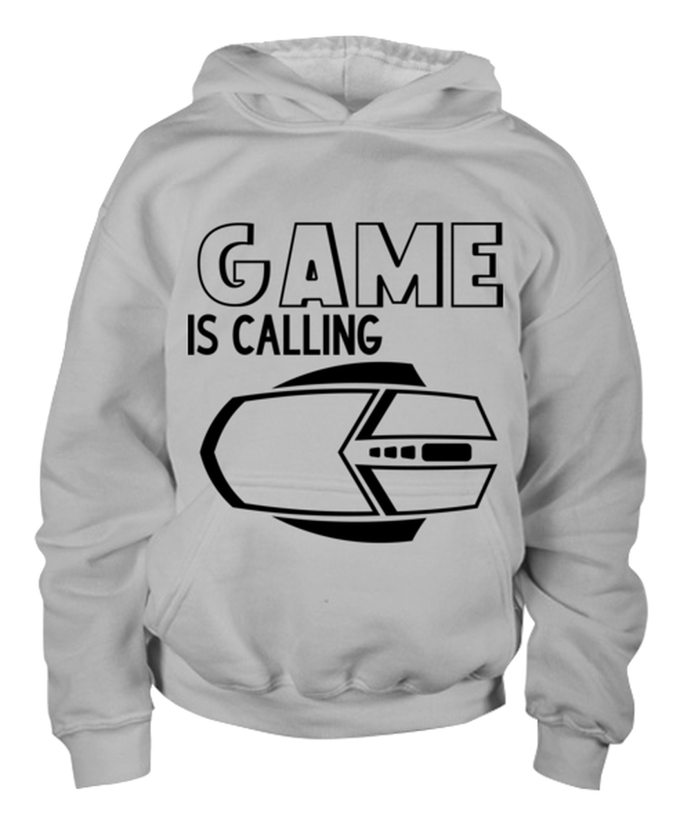 Game is calling , ash Youth Hoodie. Model 60077