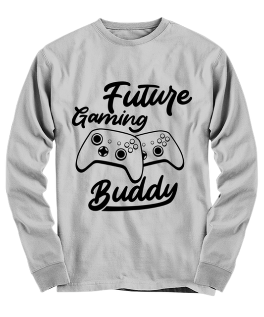 Future gaming buddy , ash Long Sleeve Tee. Model 60077