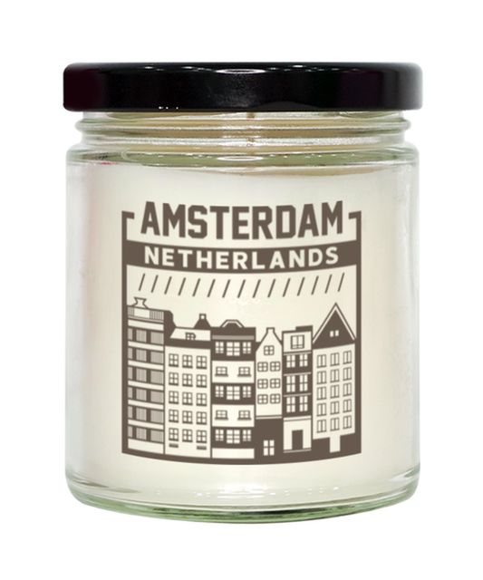 Amsterdam,  Vanilla Candle. Model 60081