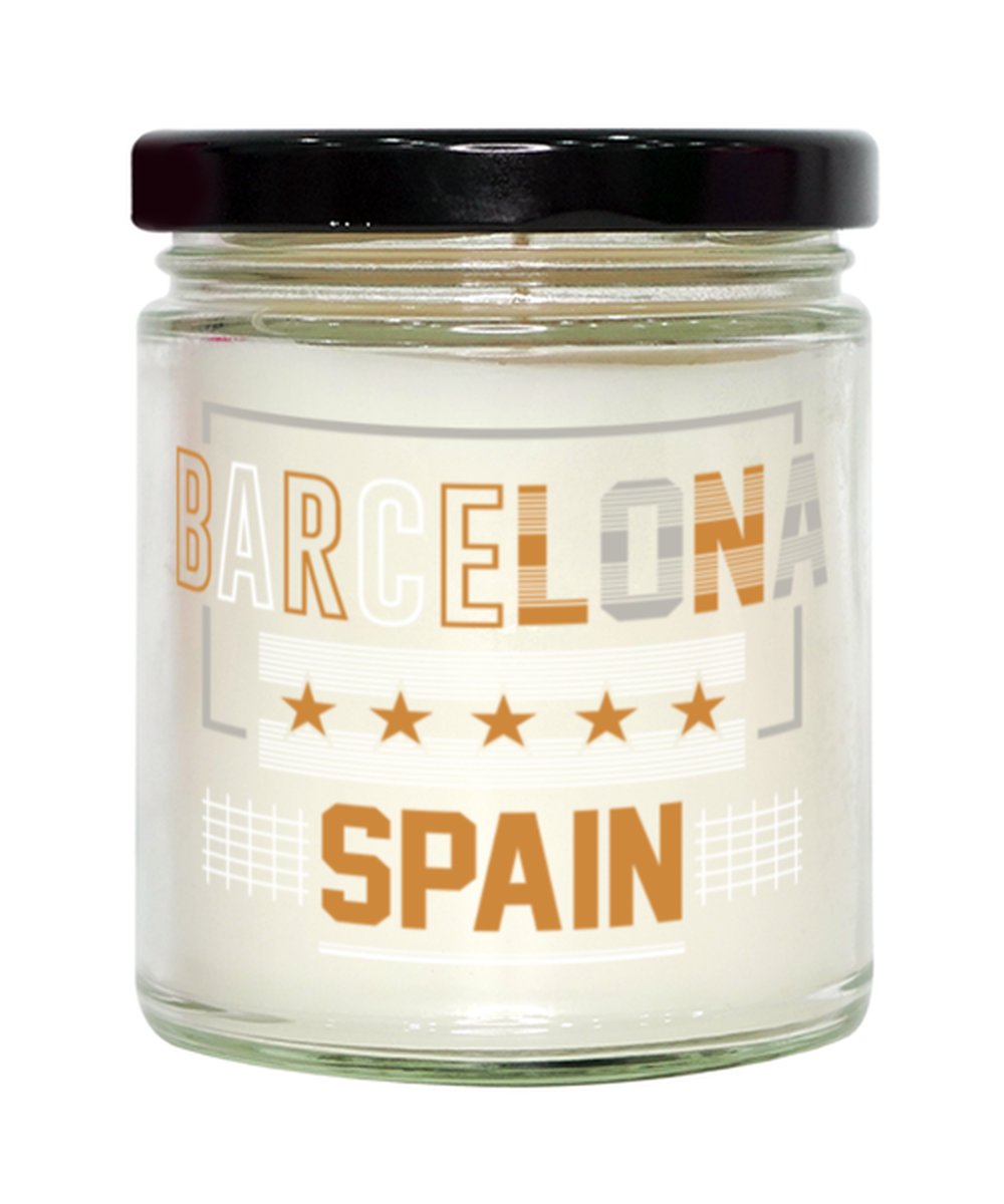 Barcelona,  Vanilla Candle. Model 60081