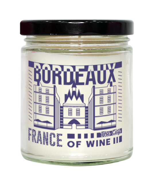 Bordeaux,  Vanilla Candle. Model 60081