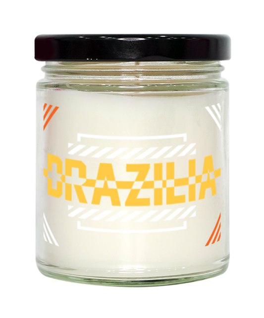 Brazilia,  Vanilla Candle. Model 60081