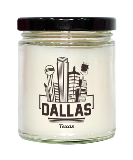 Dallas,  Vanilla Candle. Model 60081