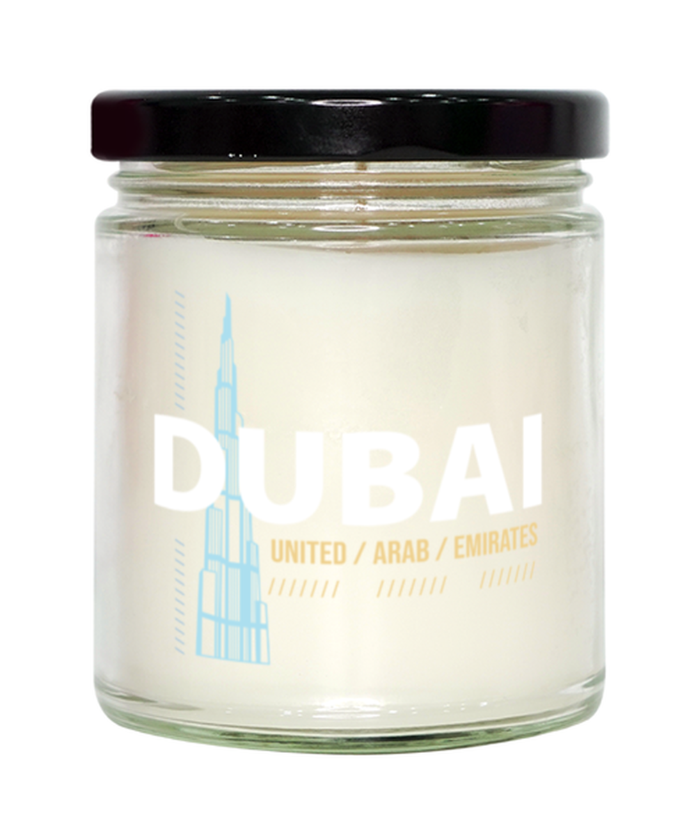 Dubai,  Vanilla Candle. Model 60081