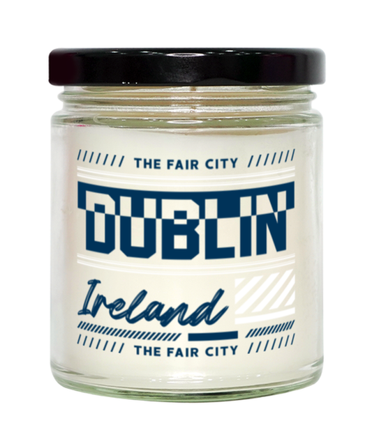 Dublin,  Vanilla Candle. Model 60081