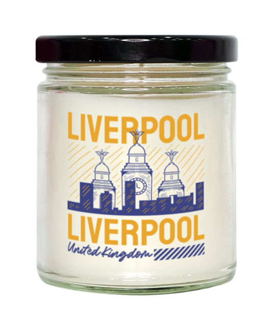 Liverpool,  Vanilla Candle. Model 60081