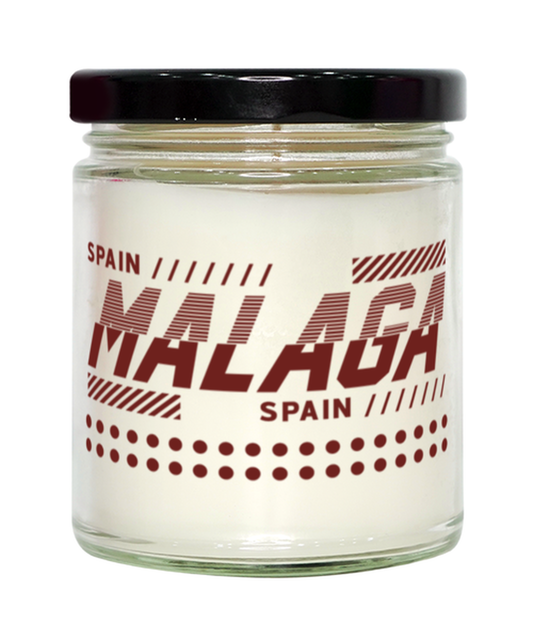Malaga,  Vanilla Candle. Model 60081
