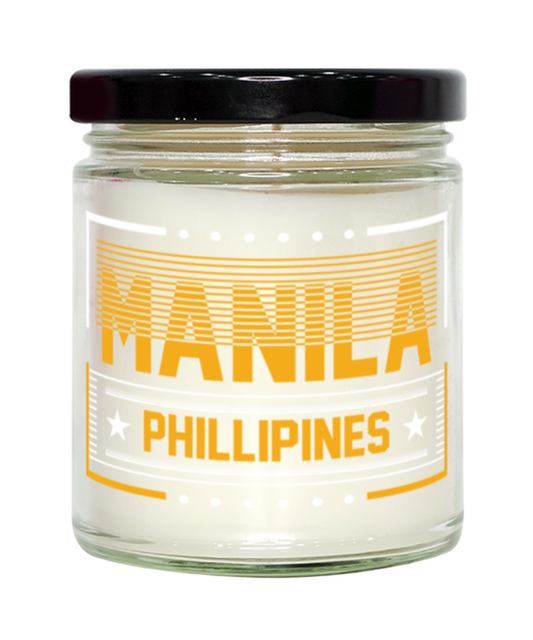 Manila,  Vanilla Candle. Model 60081