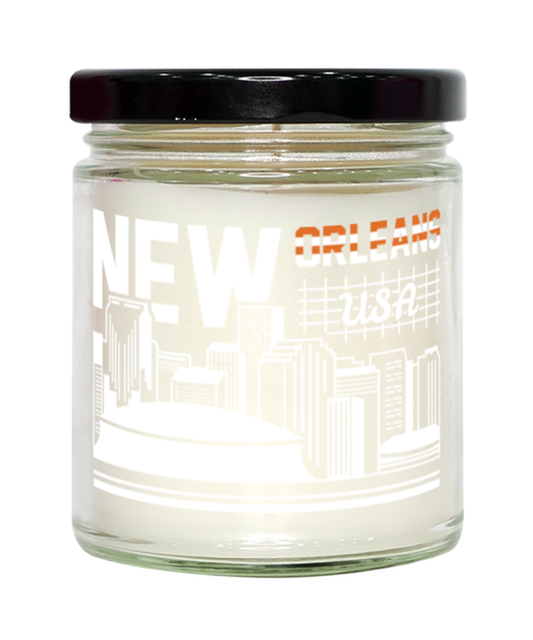 New Orleans,  Vanilla Candle. Model 60081